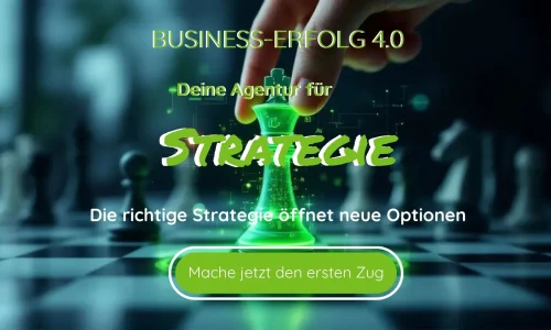 Bild für den Hero-Bereich Strategie - Eine Hand greift nach einer grünen Schachfigur